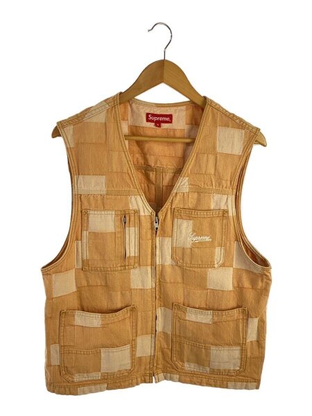 Supreme(シュプリーム) / 21SS/Patched Denim Vest/パッチワークベスト 