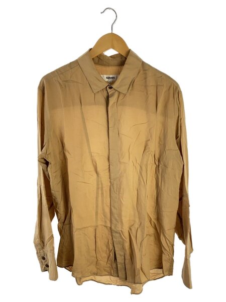 sulvam(サルバム) / 長袖シャツ/L/--/BEG/無地/SM-B05-010 | 古着の  