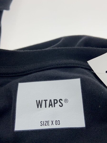 WTAPS(ダブルタップス) / Tシャツ/3/コットン/BLK/232ATDT-CSM09