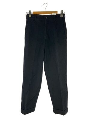COMME des GARCONS HOMME / 2タックスラックスパンツ/S/ウール/ブラック/テーパードパンツ/AD1991/使用感有 COMME des GARCONS HOMME(コムデギャルソンオム) / 2タックスラックス