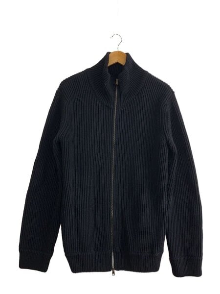 INTERIM(インテリム) / ドライバーズニット(厚手)/4/ウール/BLK | 古着 