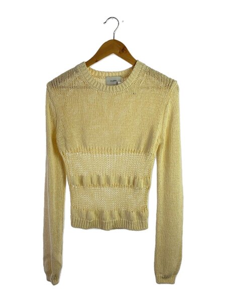 CLANE(クラネ) / HOLE SWITCHING KNIT TOPSニット・セーター(薄手)/1 