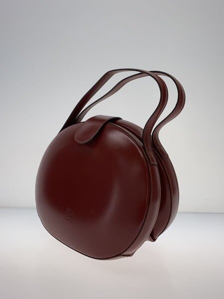 ロエベ LOEWE アナグラム トートバッグ ハンドバッグ レザー ボルドー 