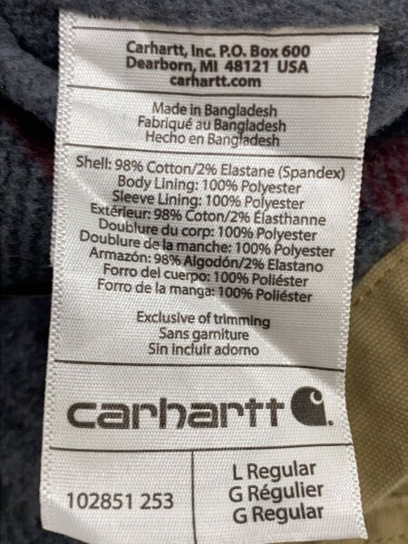 Carhartt / ワークジャケット/コート/--/コットン/BEG/102851　253 Carhartt(カーハート) / ワークジャケット/コート/--/コットン/BEG