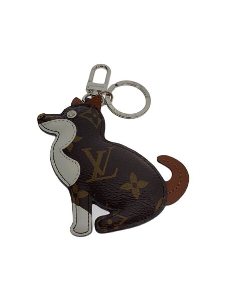 LOUIS VUITTON キーホルダー ポルトクレ・アニマルドッグ モノグラム ルイヴィトン（LouisVuitton）ポルトクレ・アニマル ドッグ