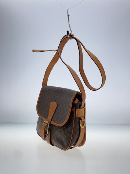 CELINE(セリーヌ) / ショルダーバッグ/PVC/BRW/マカダム柄/角スレ