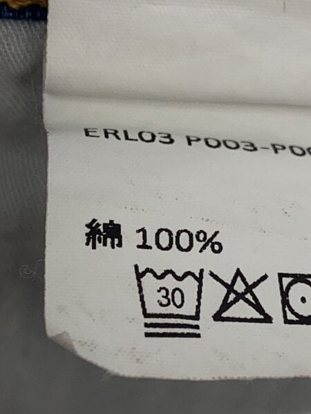 ERL(イーアールエル) / ストレートパンツ/M/デニム/IDG/erl03 p003