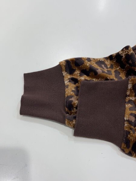 BRUNABOINNE(ブルーナボイン) / J/レオパンダポロ/シャツ/L/ベロア/BRW