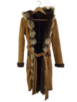 その他ブランド / Shearling/ムートンコート/40/--/キャメル その他ブランド(ソノタブランド) / Shearling/ムートンコート/40