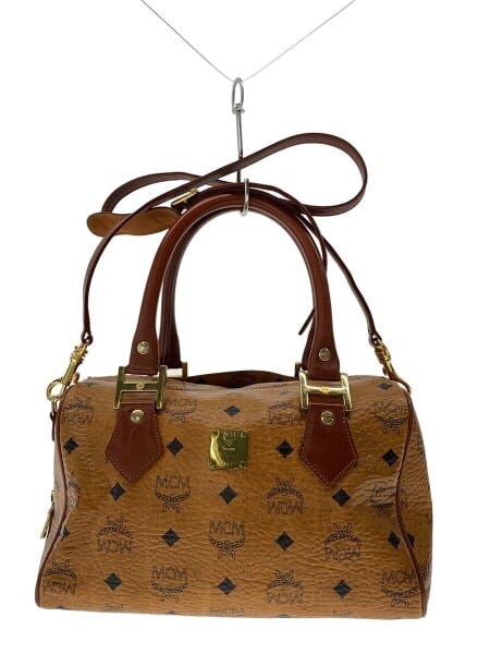 MCM(エムシーエム) / ボストンバッグ/レザー/CML// | 中古品の販売 