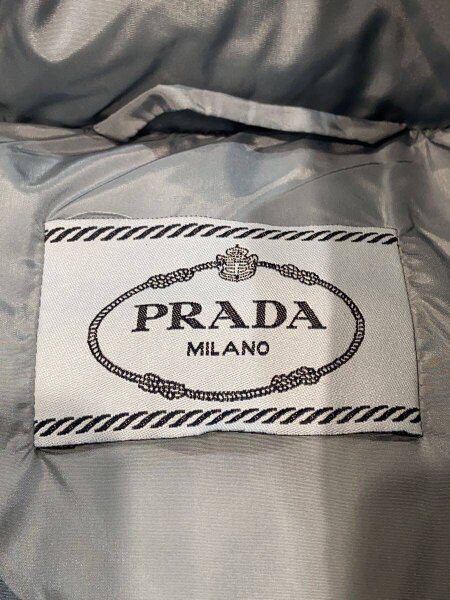 PRADA(プラダ) / L/Re-Nylon/クロップド/ダウンジャケット/42/ナイロン