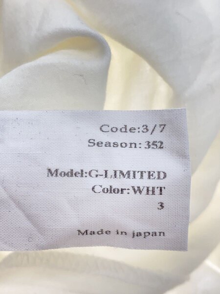ASKYY(アスキー) / 長袖シャツ/3/コットン/WHT/G-1 LIMITED// | 古着の 