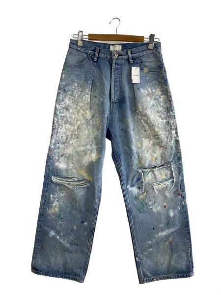 HERILL(ヘリル) / 15OZ TUCK SPLASH 4PK DENIM/デニムパンツ/1/ブルー 
