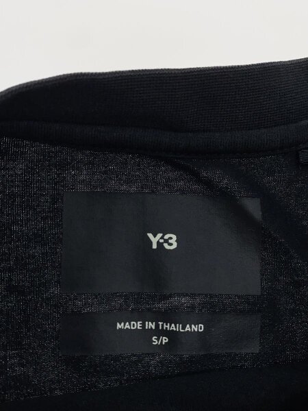 Y-3(ワイスリー) / D/BRUSH GFX SS TEE/Tシャツ/S/コットン/BLK/IM1790 