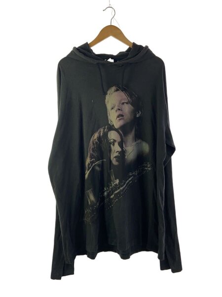 VETEMENTS(ヴェトモン) / パーカー/L/コットン/BLK/プリント/SS16TP15 