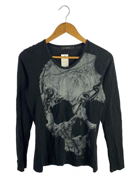 CIVARIZE(シヴァーライズ) / 長袖Tシャツ/44/コットン/BLK/無地/CV12 