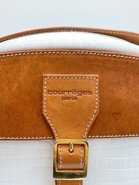 vintage courreges クレージュ ビッグロゴ スウィングトップ 
