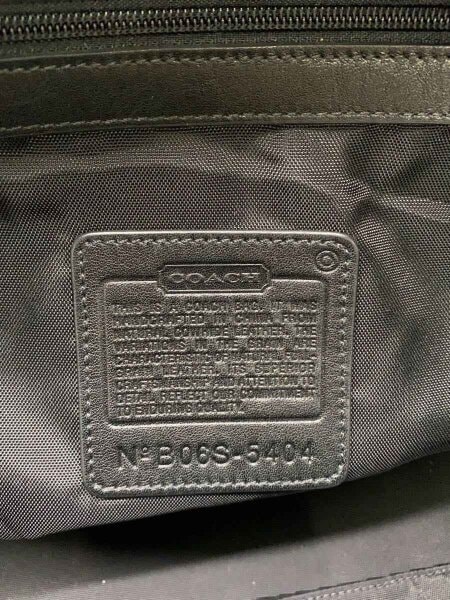 COACH(コーチ) / ボストンバッグ/レザー/BLK/5404 | 中古品の販売