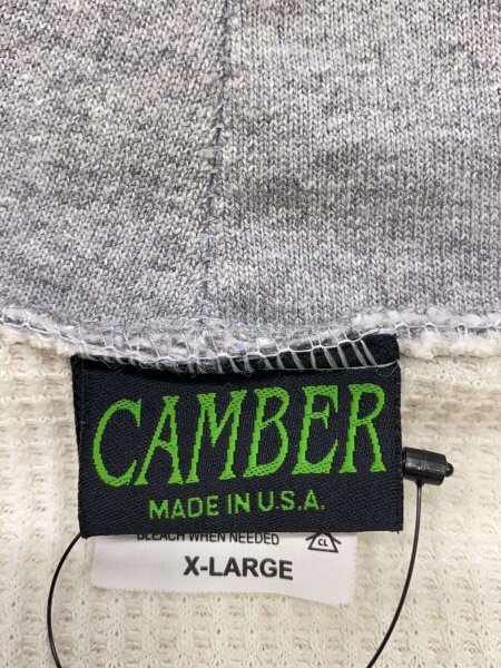 CAMBER(キャンバー) / 90s/黒タグ/裏地サーマル/ジップパーカー/XL