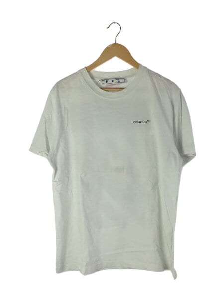 OFF-WHITE(オフホワイト) / Tシャツ/L/コットン/WHT/無地 