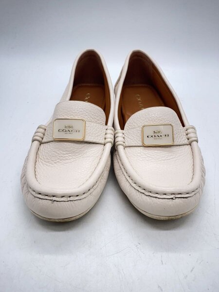 COACH(コーチ) / ローファー/23cm/WHT/レザー/CC637 | 中古品の販売 
