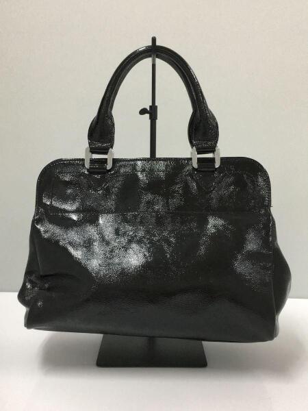 LONGCHAMP(ロンシャン) / ハンドバッグ/エナメル/ブラック | 中古品の 
