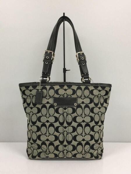 COACH(コーチ) / トートバッグ_シグネチャー_ベージュ/キャンバス 