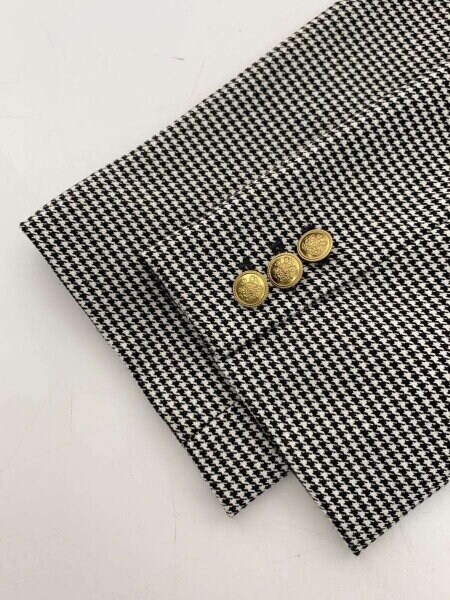 2点おまとめミラオーウェン 金釦2サイズチェックダブルブレザージャケット