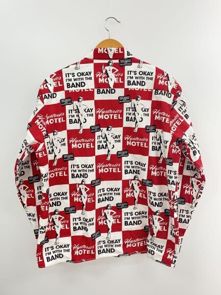 HYSTERIC GLAMOUR(ヒステリックグラマー) / 長袖シャツ/L/コットン/RED
