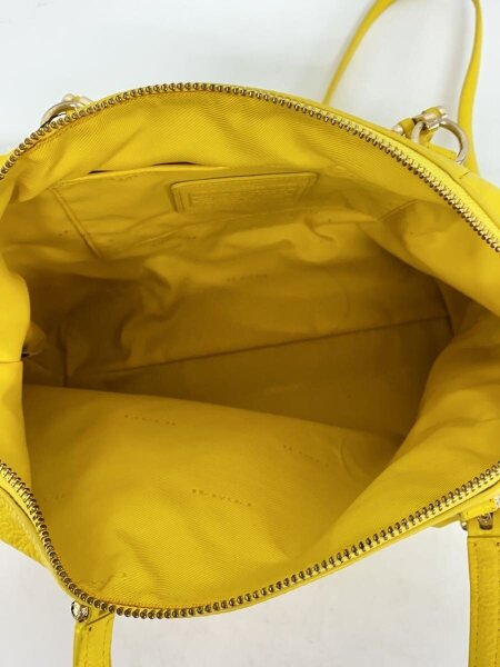 COACH(コーチ) / 2wayショルダーバッグ/レザー/イエロー/34340 | 中古
