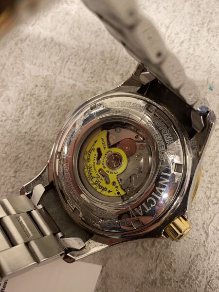 invicta(インヴィクタ) / 自動巻腕時計/アナログ/ステンレス/BLU/SLV