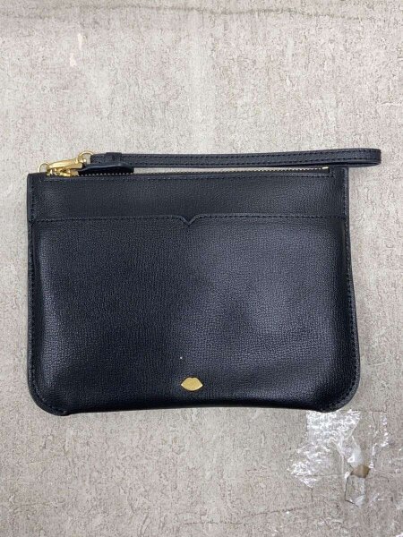 LULU GUINNESS(ルルギネス) / ポーチ/--/BLK | 中古品の販売・通販なら 