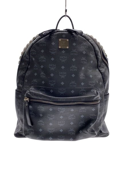 MCM(エムシーエム) / リュック/--/BLK/総柄 | 中古品の販売・通販なら