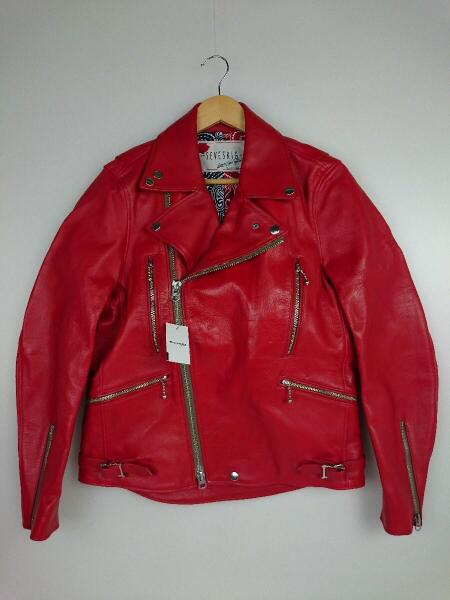 SEVESKIG(セヴシグ) / CALF COLOR RIDERS JACKET/S/JK-SV-KS-1001 