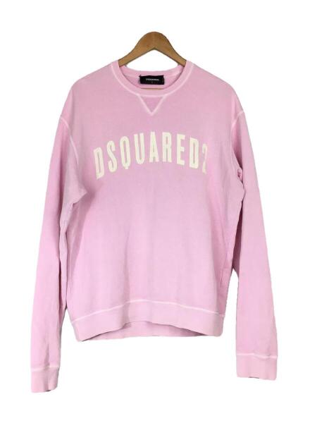 DSQUARED2(ディースクエアード) / スウェット/L/コットン/ピンク 