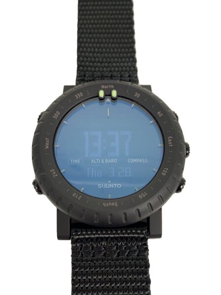 SUUNTO(スント) / CORE ALPHA STEALTH/アウトドアウォッチ/クォーツ 