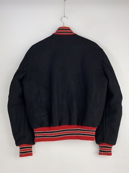 DeLONG(デロング) / スタジャン/38/ウール/ブラック/WPL8936 | 古着の