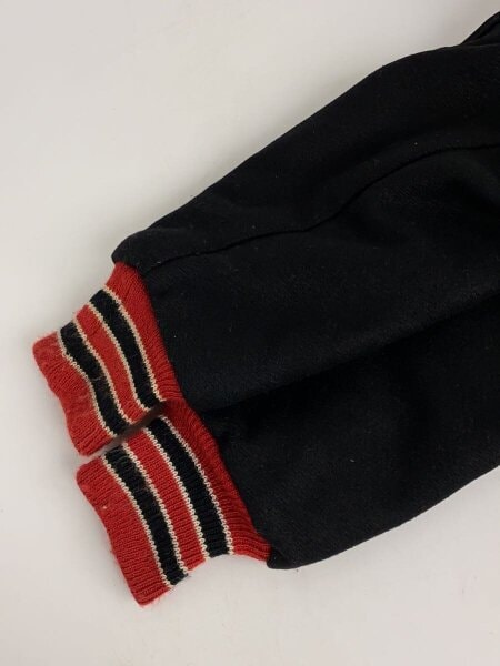 DeLONG / スタジャン/38/--/BLK/WPL8936// DeLONG(デロング) / スタジャン/38/ウール/ブラック/WPL8936 | 古着の