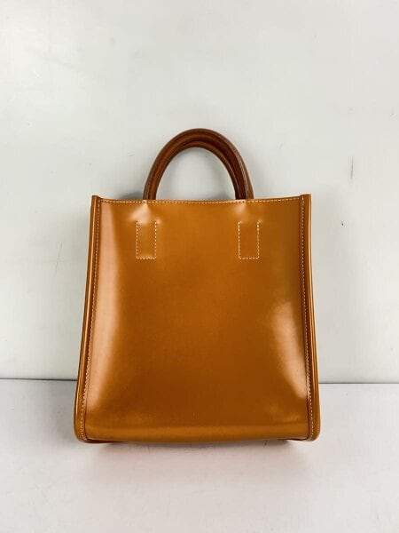 PIENI(ピエニ) / TOTE S/トートバッグ/レザー/キャメル/無地 | 中古品 