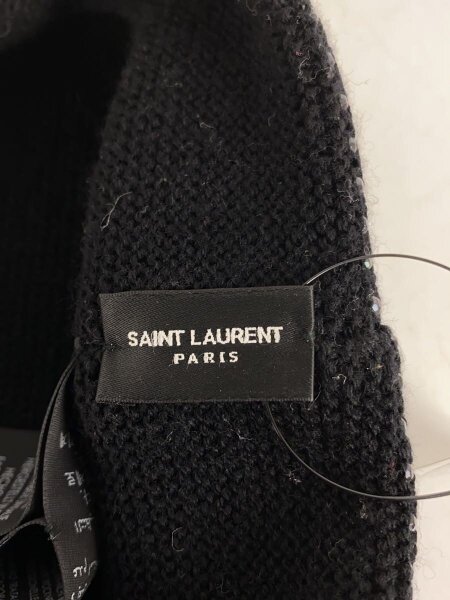 SAINT LAURENT(サンローラン) / ベレー帽/M/ウール/BLK/レディース