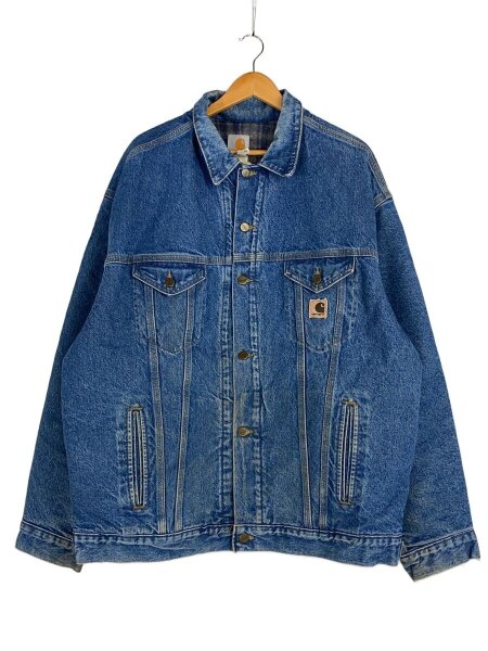 Carhartt デニムジャケット XL インディゴ Carhartt(カーハート) / デニムジャケット/XL/デニム/インディゴ/00s