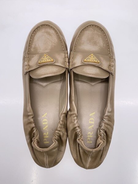 PRADA(プラダ) / ローファー/38/BEG/レザー// | 中古品の販売・通販
