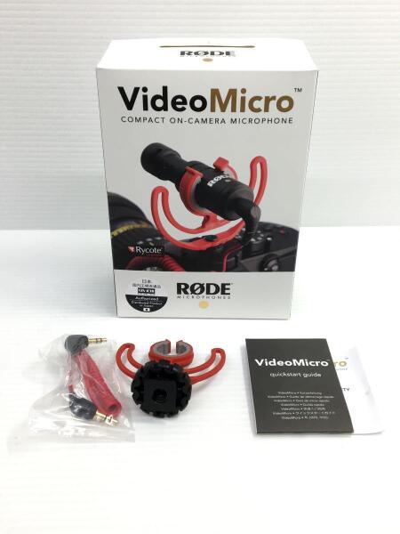 RODE ロード VideoMicro 小型コンデンサーマイク RODE Microphones