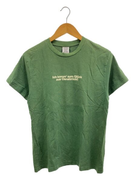 VETEMENTS ヴェトモン Tシャツ・カットソー S 緑 【古着】【中古】【送料無料】 VETEMENTS(ヴェトモン) / Tシャツ/S/コットン/GRN/MAH18TR24 | 古着の