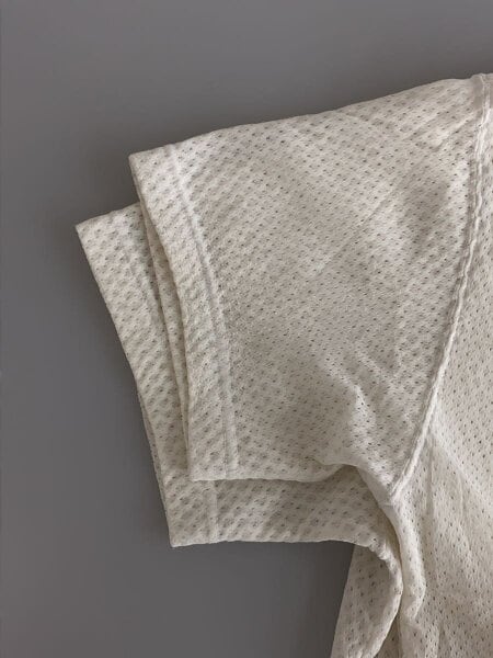 COMME des GARCONS HOMME PLUS / Tシャツ/--/ナイロン/WHT/PT-100370 COMME des GARCONS HOMME PLUS(コムデギャルソンオムプリュス) / T