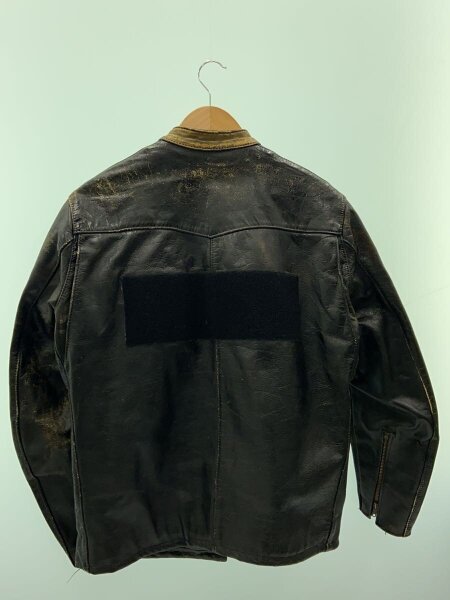 ★美品★BATES ベイツ★シングルライダースジャケット★Lサイズ★黒　ブラック BATES(ベイツ) / シングルライダースジャケット/L/レザー/BLK | 古着の