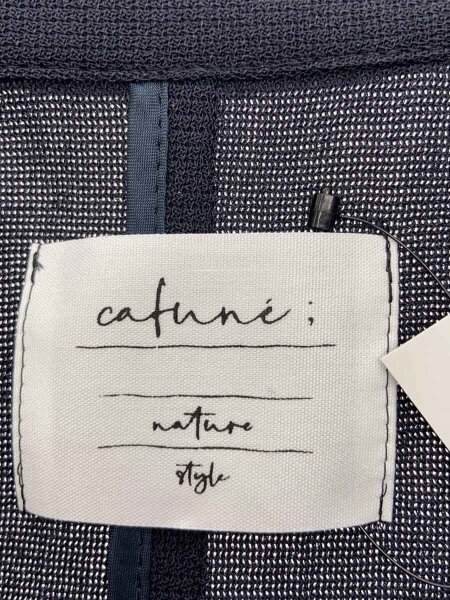 レディース cafune nature style テーラードジャケット ブラック