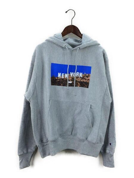 その他ブランド(ソノタブランド) / KITH×CHAMPION/18SS/SIGN HOODIE/LA 
