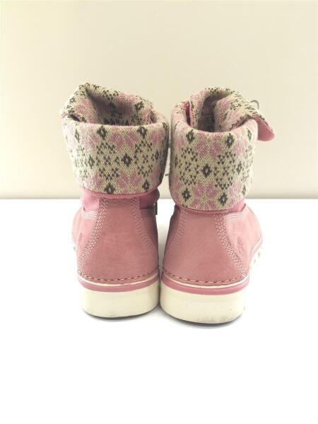 【♩様】Timberland ロングブーツ レースアップブーツ　23〜23.5 Timberland(ティンバーランド) / レースアップブーツ/23.5cm/ピンク