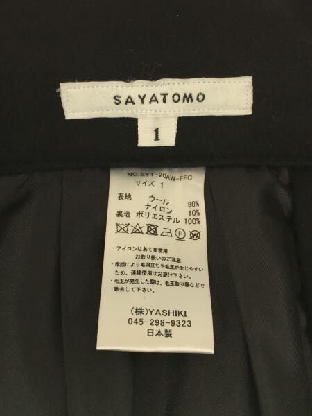 その他ブランド(ソノタブランド) / sayatomo/ボトム/1/ウール/ブラック 